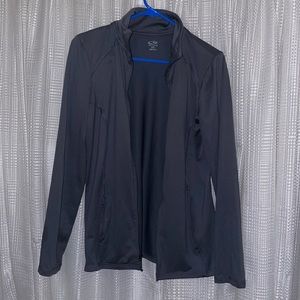 Dark grey athletic Champion zip up